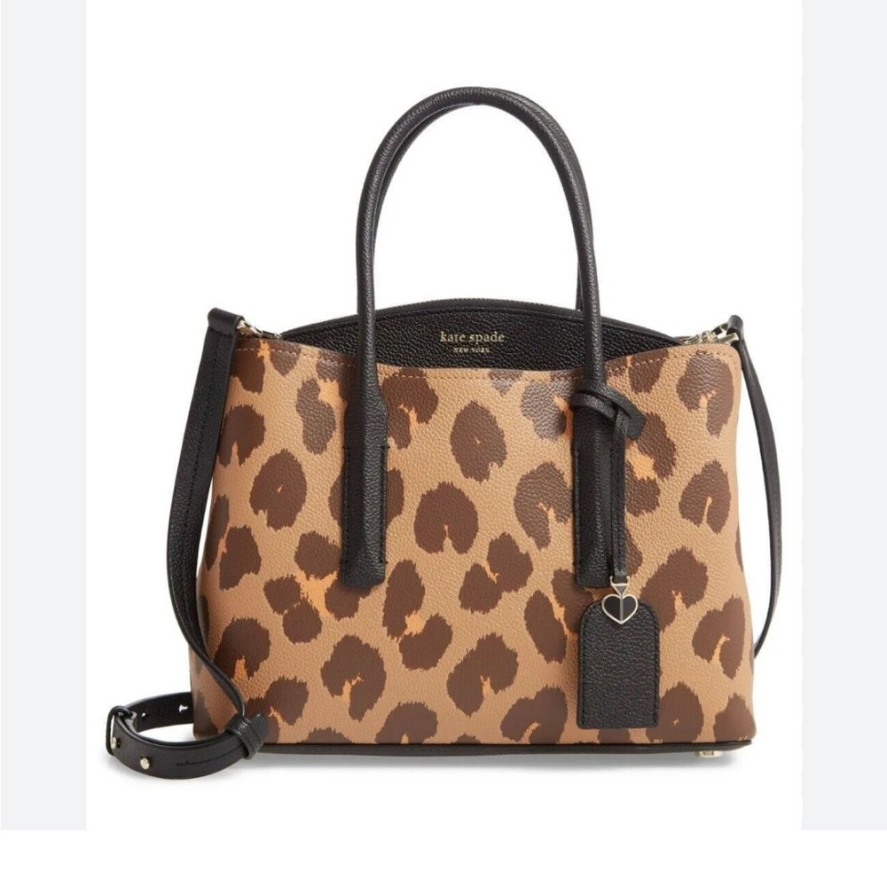 Kate Spade Margaux Leopard Medium Satchel